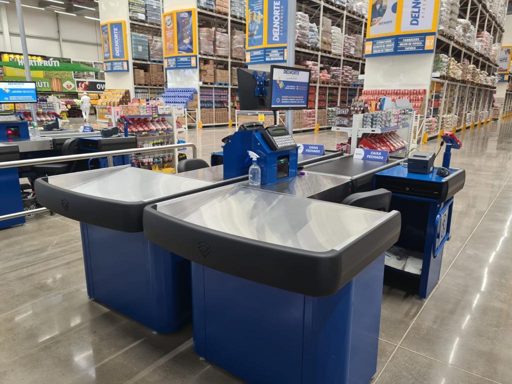 Checkouts amarelos