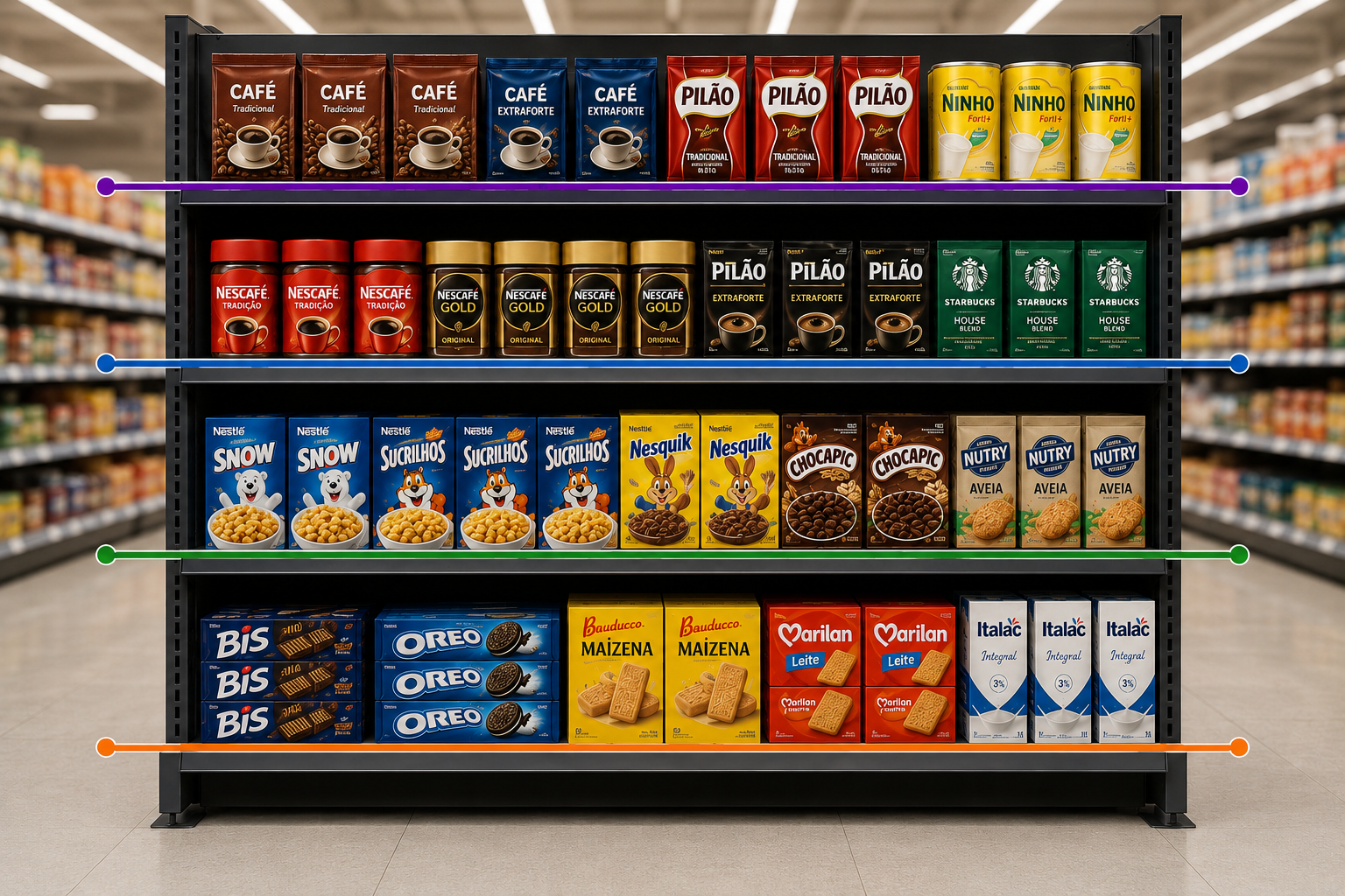 Leia mais sobre o artigo Layout de Supermercado: O Guia Definitivo das 7 Zonas (2026)